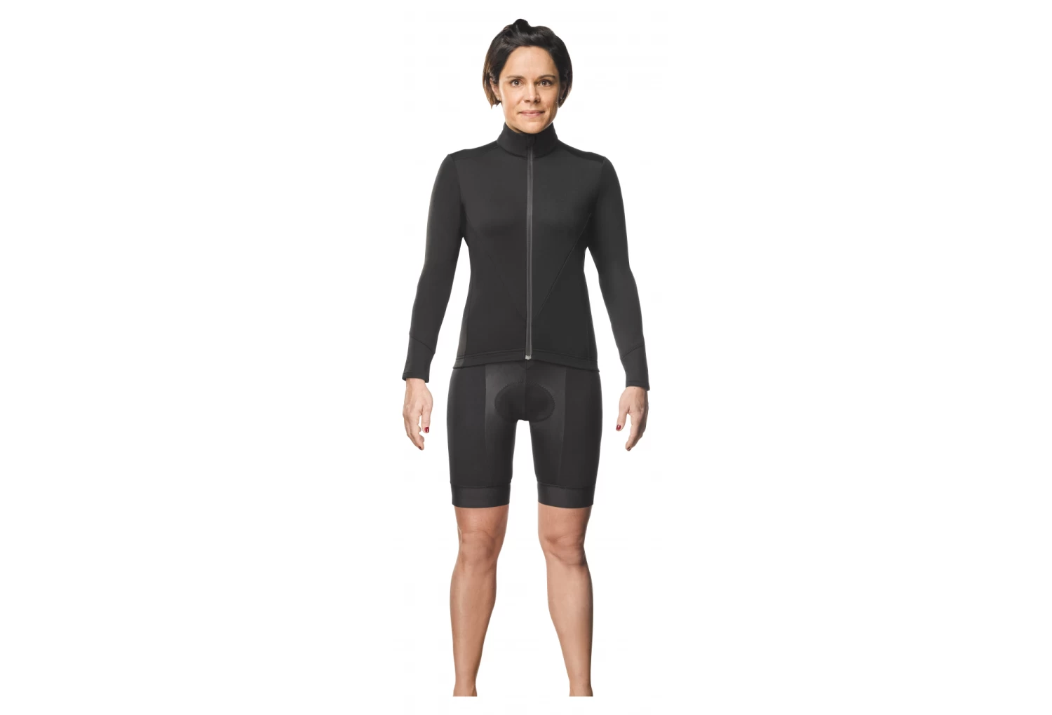 Mavic Sequence Merino Thermo Black Women's Long Sleeve Jersey - Image 3