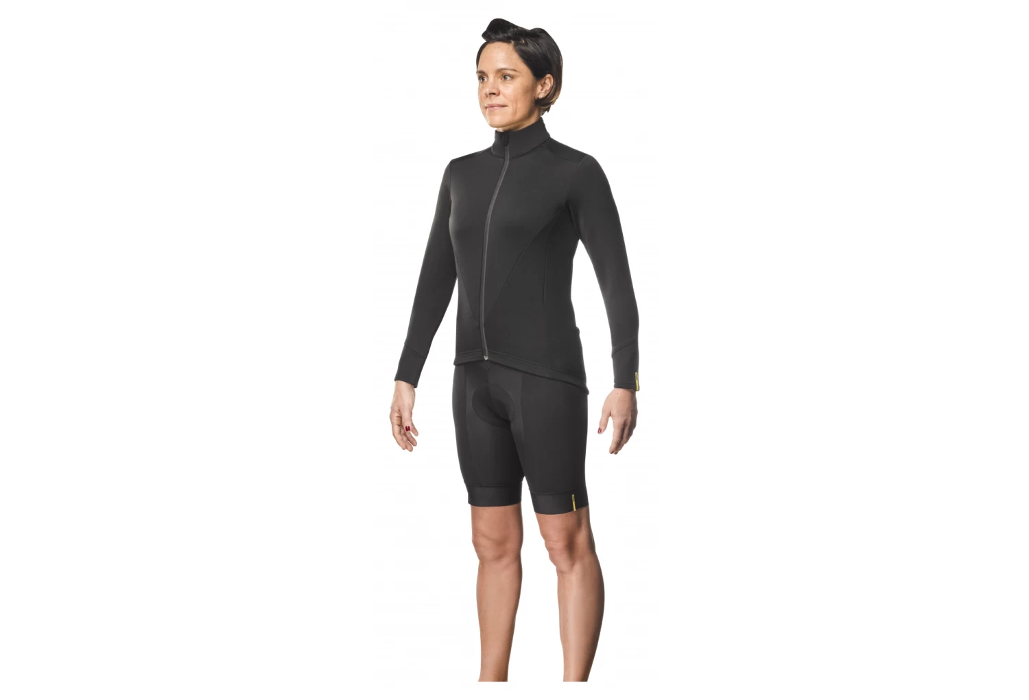 Mavic Sequence Merino Thermo Black Women's Long Sleeve Jersey - Image 4