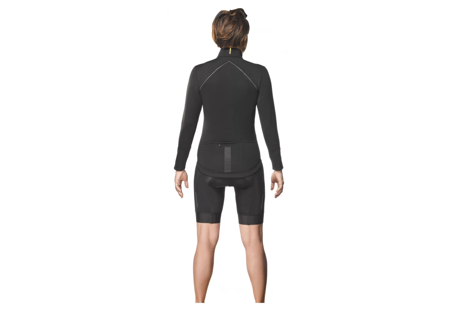 Mavic Sequence Merino Thermo Black Women's Long Sleeve Jersey - Image 5