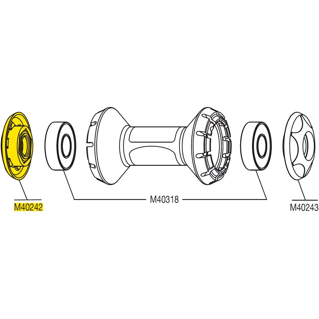 Mavic Axle Cap / Nut Adjuster Road Bike - M40242 - Image 3