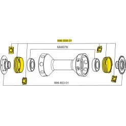 Mavic 2 Tracomp Rings + Clips For R-SYS - 99693801