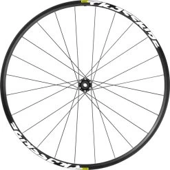 Mavic Crossride FTS-X 27.5 Front Wheel - 27.5" | Aluminum | Clincher | 6-Bolt | 15x100mm/QR - Black