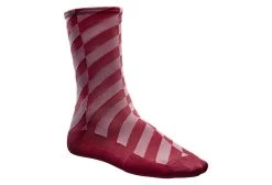 Mavic Graphic Syrah Mosaic Red / White Socks