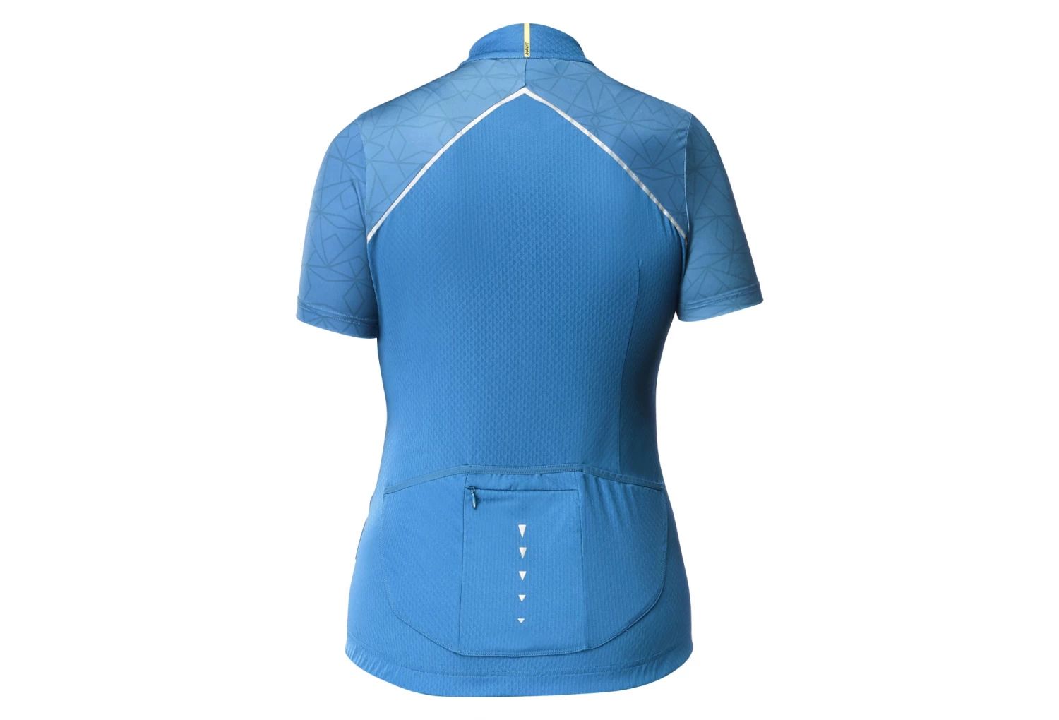 Mavic Womens Long Sleeves Sequence Graphic Mykonos Blue - Image 2