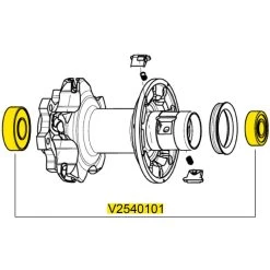 Mavic Rear Wheel Hub Bearing ID360 Small - V2560101