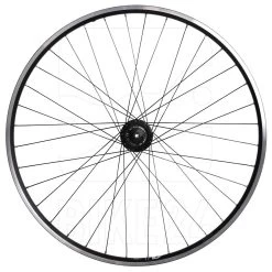 Shimano | Mavic - DH-3N72 | A 319 Front Wheel With Hub Dynamo - 28" - Rim Brakes - QR - Black