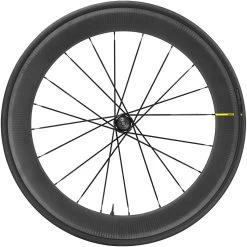 Mavic Ellipse Pro Carbon UST WTS Track Rear Wheel With Yksion Pro UST Folding Tire - Black