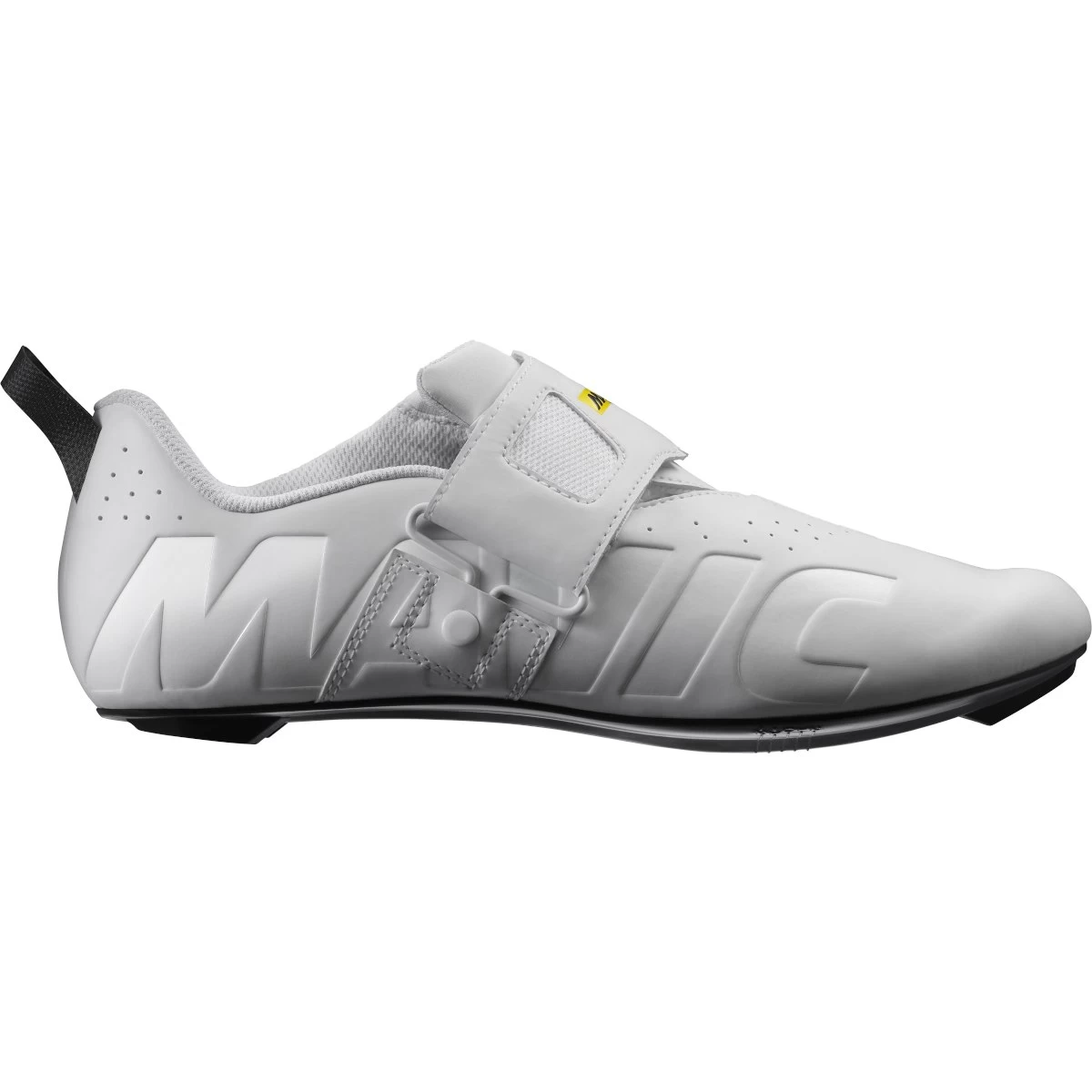 Mavic Cosmic Elite Tri Triathlon Shoe - White/white/black - Image 3