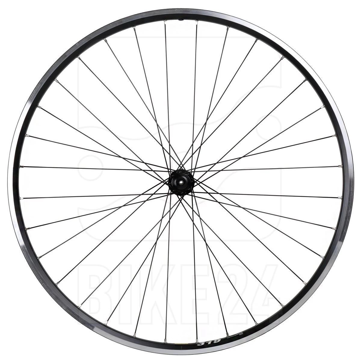 Shimano | Mavic - Deore Trekking HB-T610 | A319 - 28 Inch Front Wheel - Rim Brake - QR - Black/silver