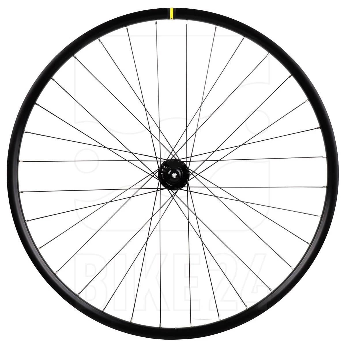 Shutter Precision | Mavic - PL-8 | XC 321 - 28 / 29 Inches Front Wheel With Hub Dynamo - Centerlock - QR - Black