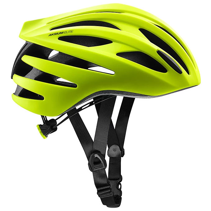 Mavic Aksium Elite Helmet - Safety Yellow/black