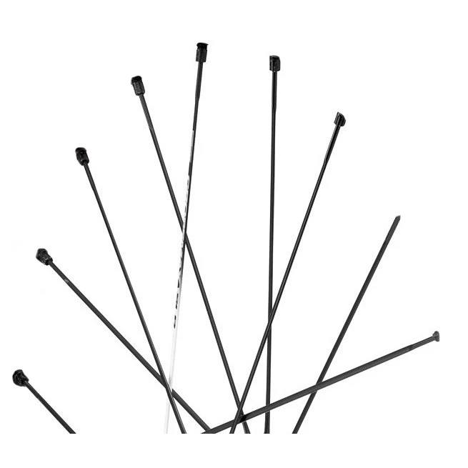 Mavic Zicral Spokes 251.5mm For Crossmax SLR/Enduro WTS/SL/XL/SL Pro/XL Pro 650b/27.5" Rear Wheels - Drive Side (10 Pieces) - 36675101 - Black / Decorated