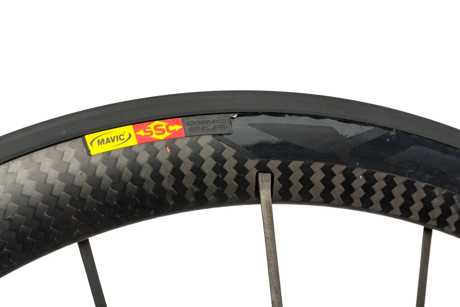 Mavic Cosmic Carbone SLR Carbon Clincher 700c Wheelset - Image 9