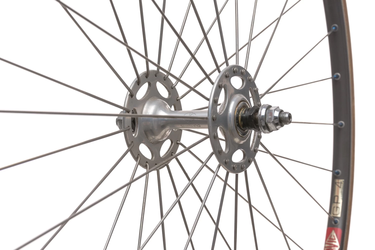 Mavic GP 4 / Dura-Ace HB-7020 10mm Aluminum Tubular Track Wheelset - Image 2