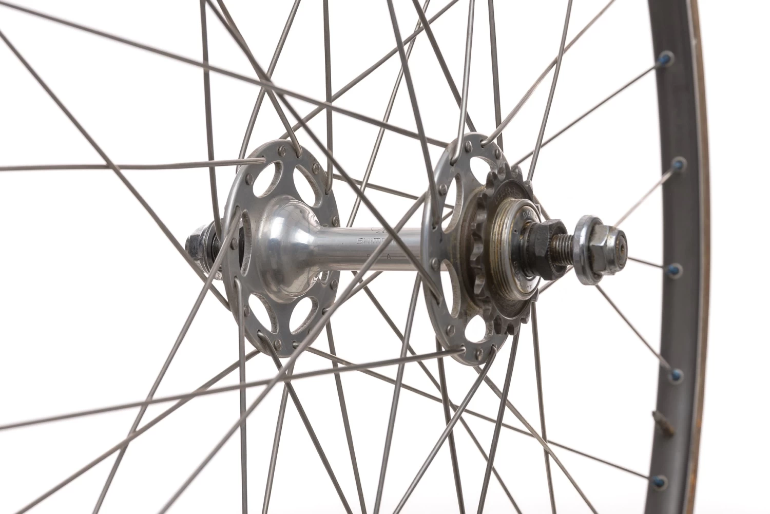 Mavic GP 4 / Dura-Ace HB-7020 10mm Aluminum Tubular Track Wheelset - Image 3