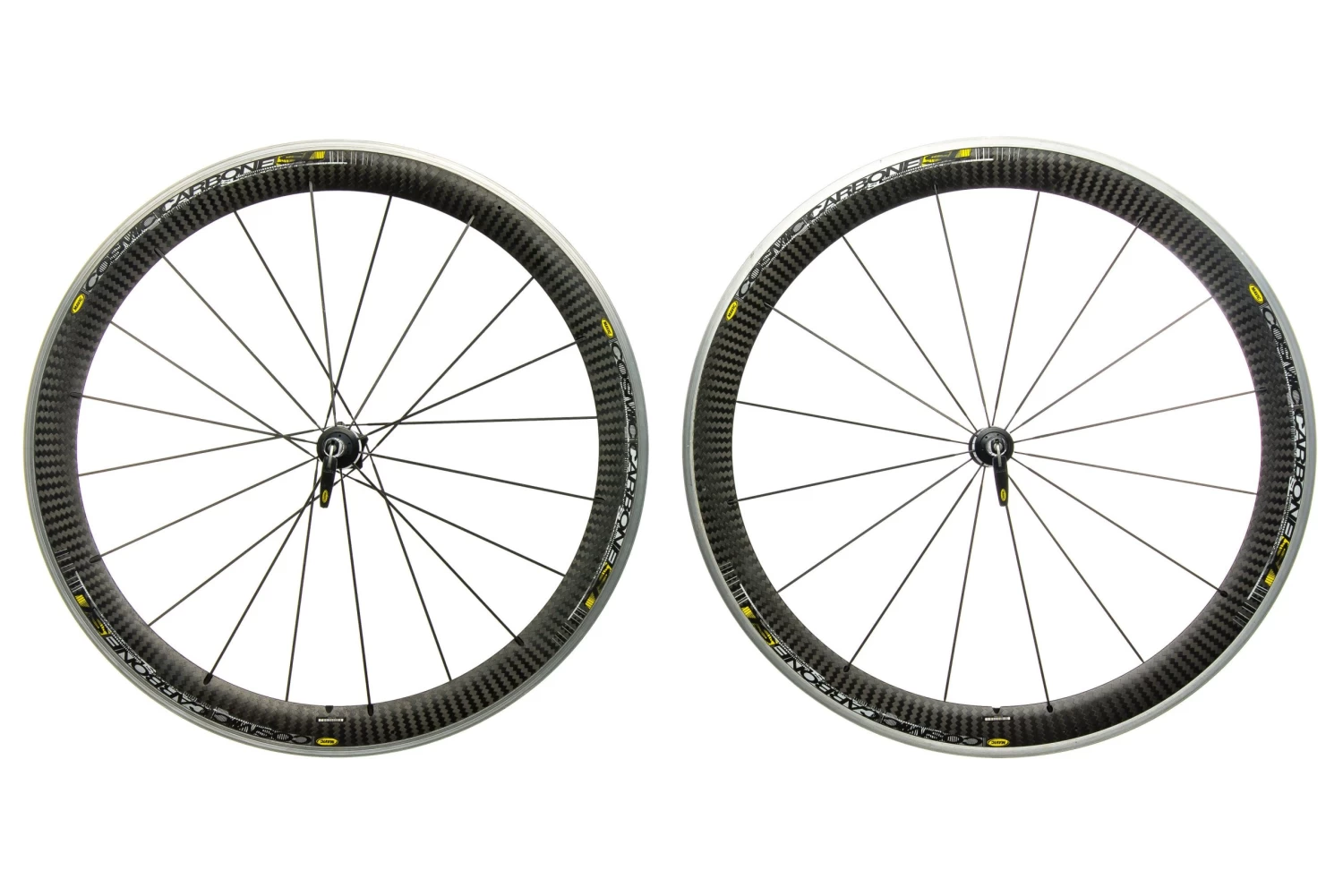 Mavic Cosmic Carbone SL Carbon Clincher 700c Wheelset - Image 2