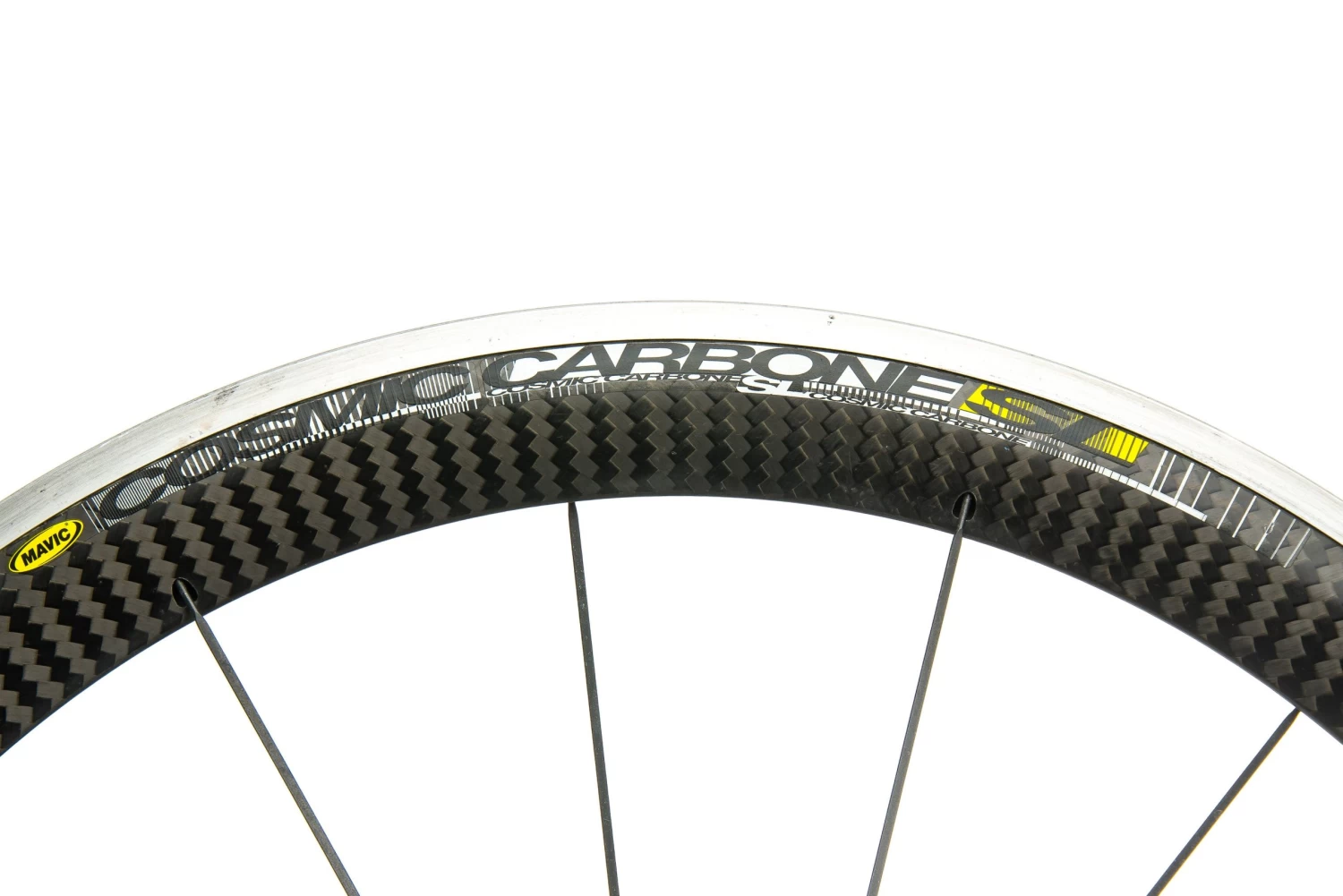 Mavic Cosmic Carbone SL Carbon Clincher 700c Wheelset - Image 6