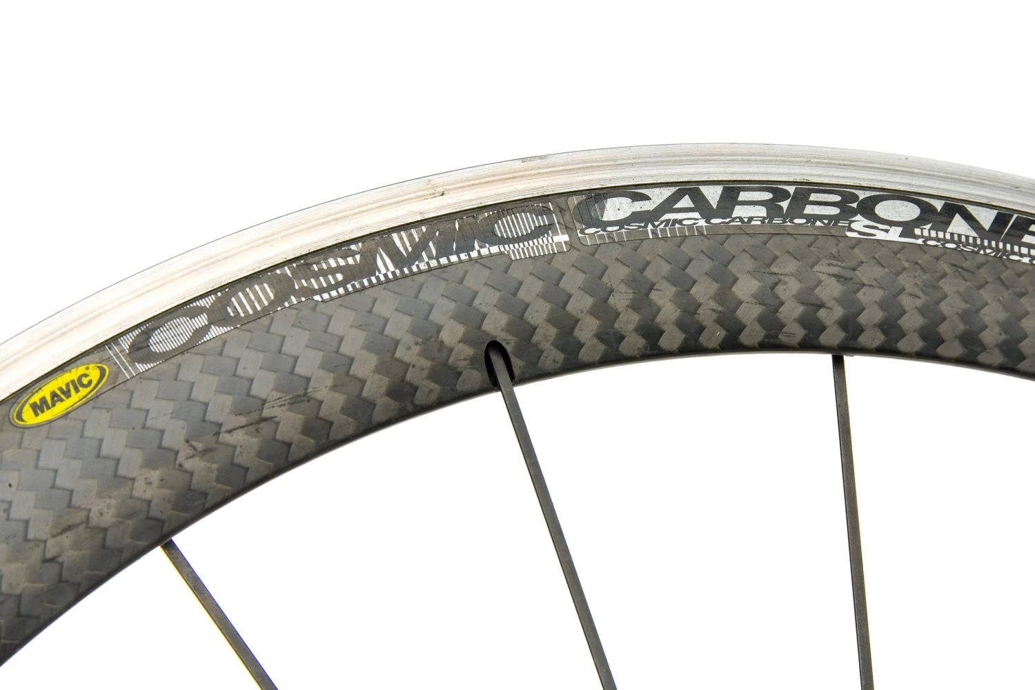 Mavic Cosmic Carbone SL Carbon Clincher 700c Wheelset - Image 7