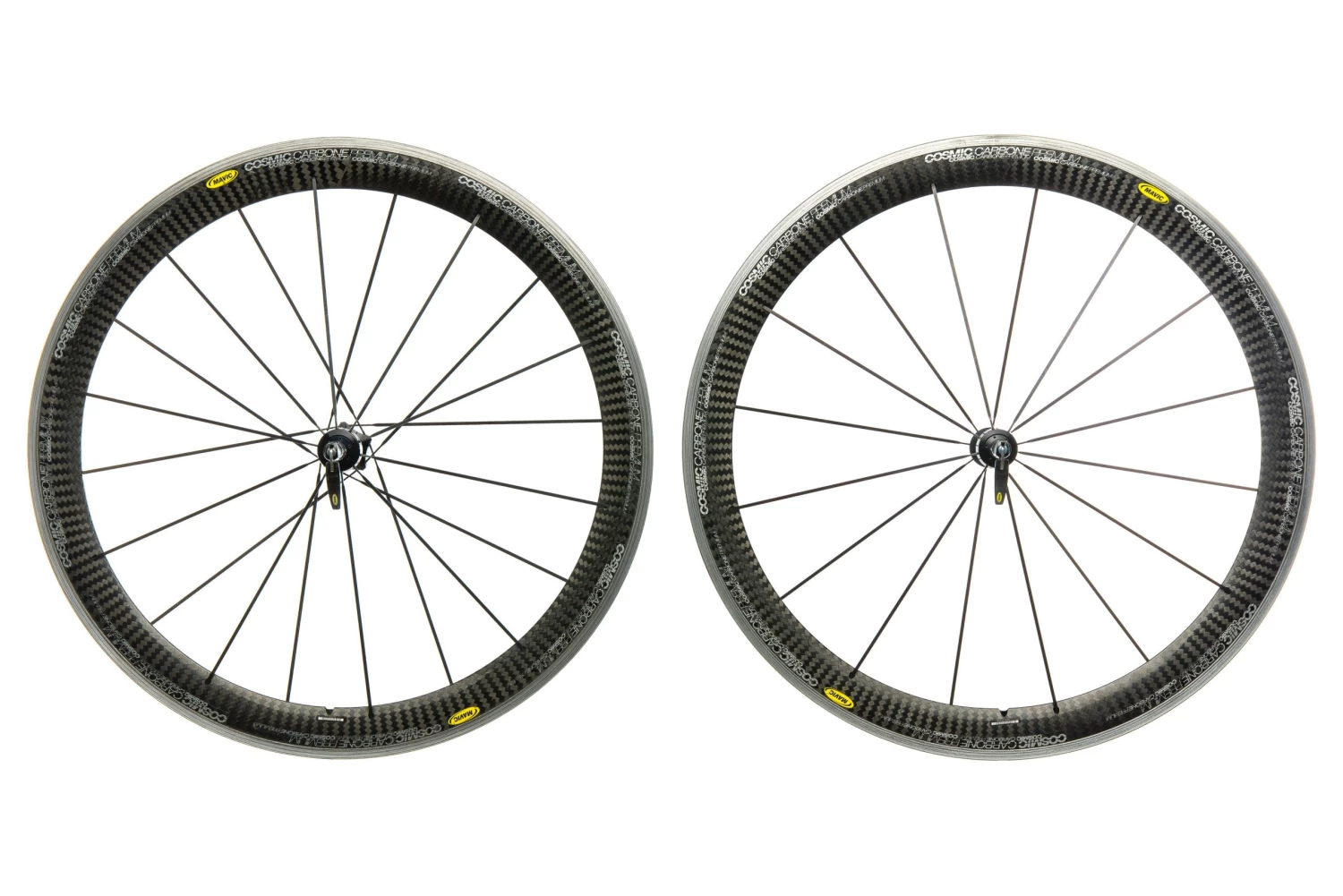 Mavic Cosmic Carbone Premium Carbon Clincher 700c Wheelset - Image 2