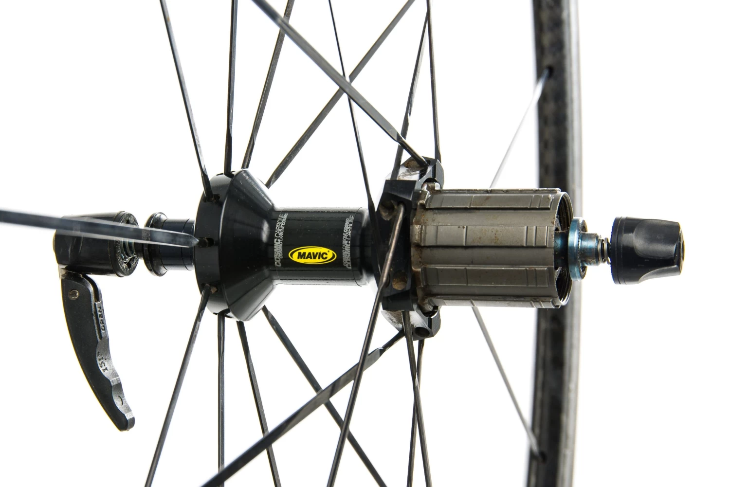 Mavic Cosmic Carbone Premium Carbon Clincher 700c Wheelset - Image 4