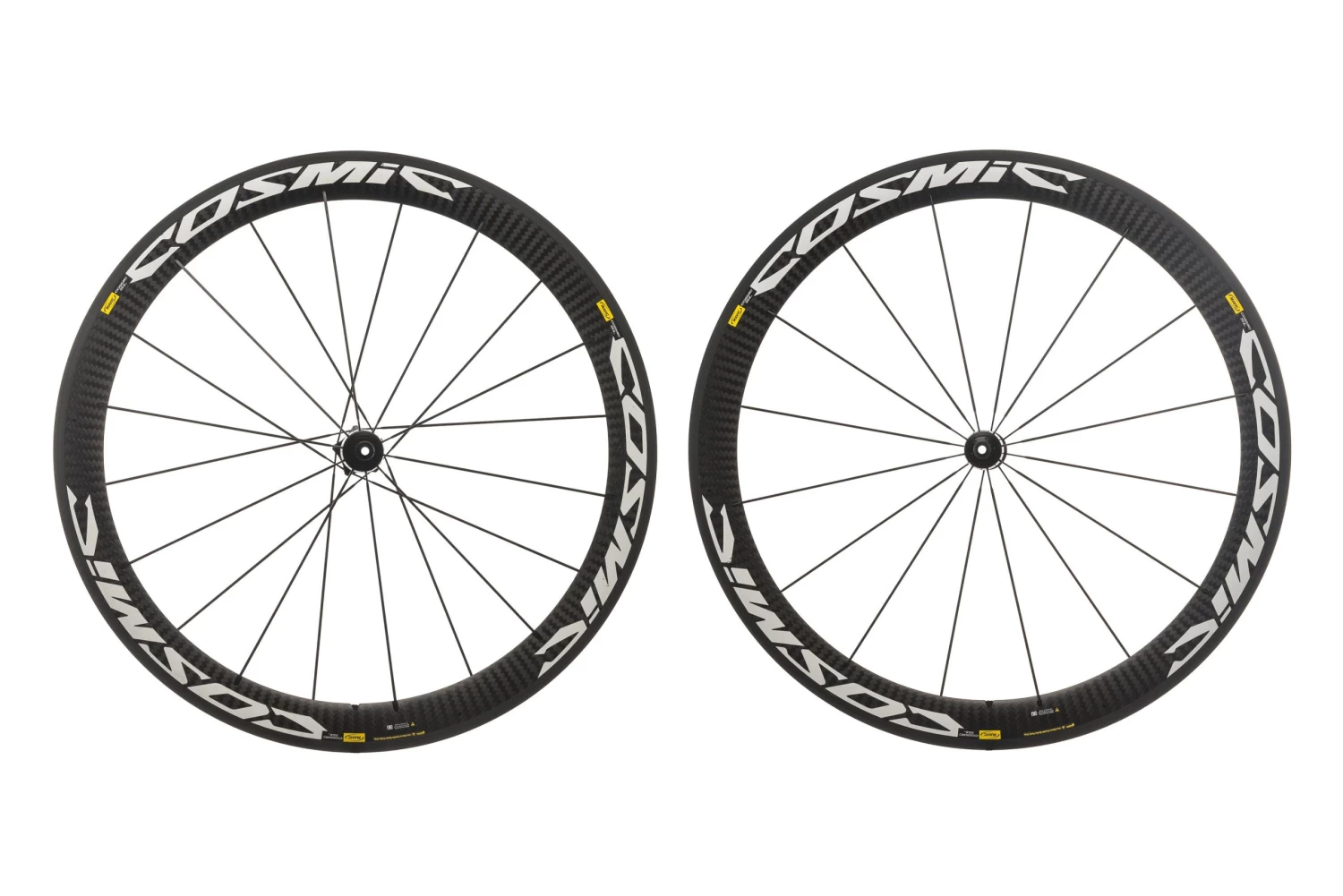 Mavic Cosmic SL Carbon Aluminum Clincher 700c Wheelset - Image 2