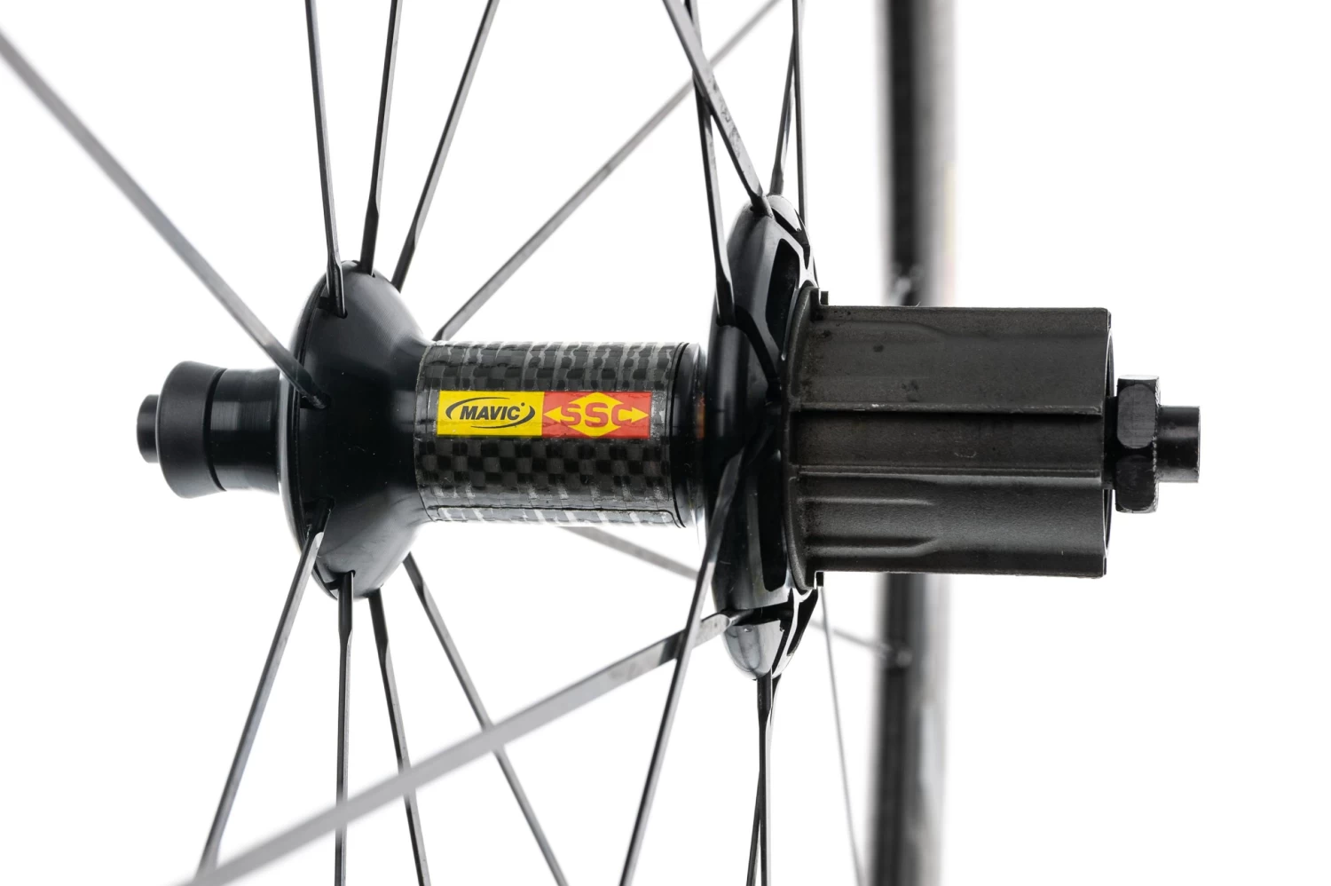 Mavic Cosmic Carbone 40 Carbon Clincher 700c Wheelset - Image 3