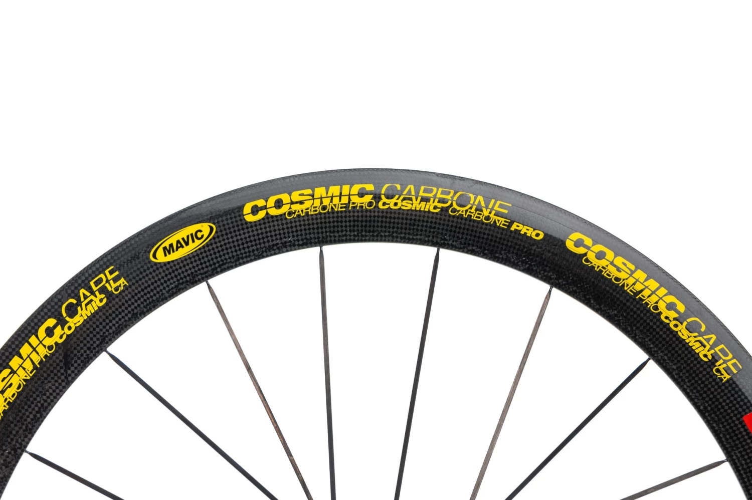 Mavic Cosmic Carbon Pro Tubular 700c Rear Wheel - Image 5