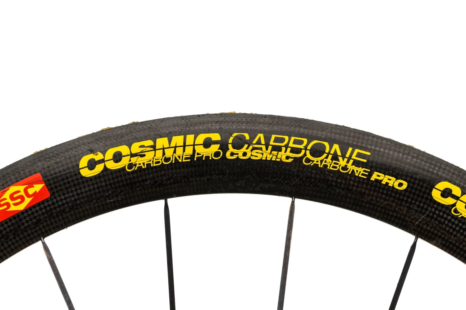 Mavic Cosmic Carbone Pro Carbon Tubular 700c Wheelset - Image 8