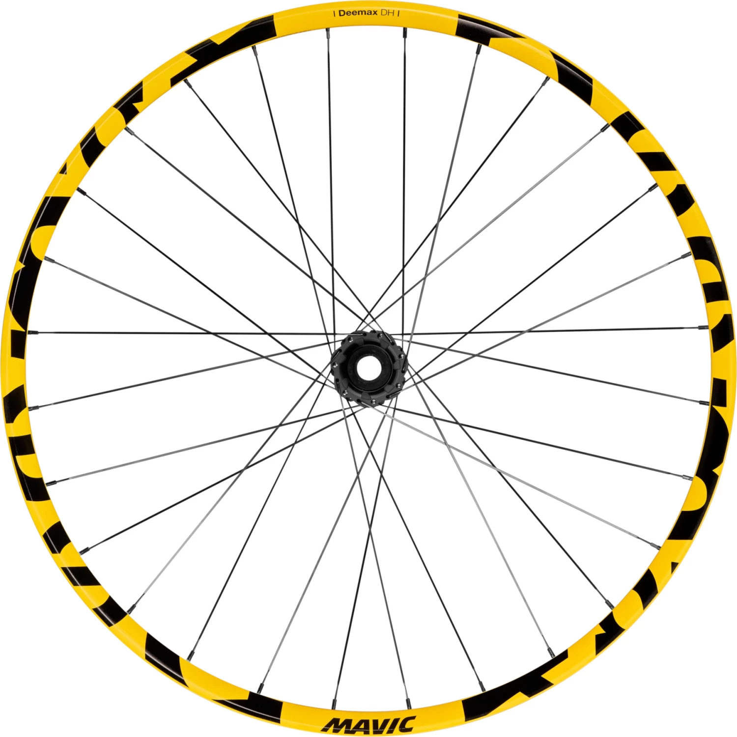 Mavic Deemax DH Front Wheel - 29" | Clincher | 6-Bolt - 20x110mm Boost - Yellow