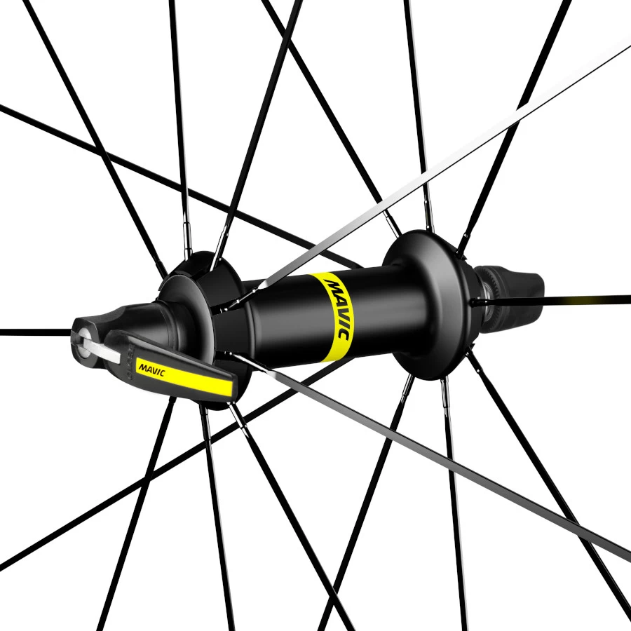 Mavic Ksyrium S Front Wheel - 28" | Clincher - QR - Black - Image 2