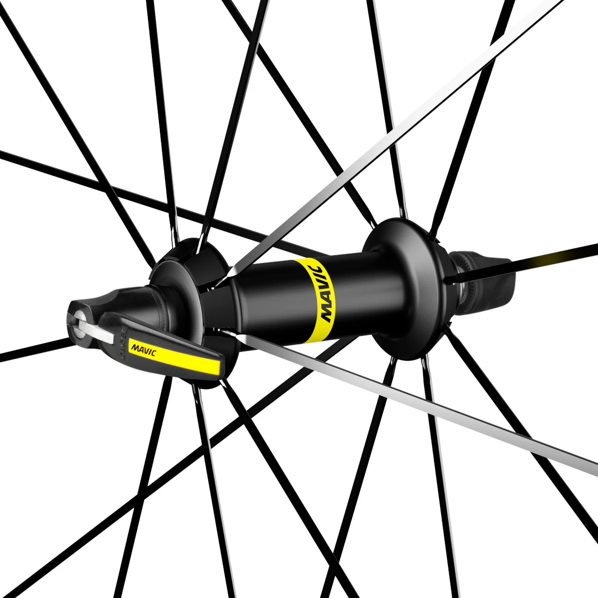 Mavic Cosmic SL 40 Carbon UST Front Wheel - QR - Black - Image 2