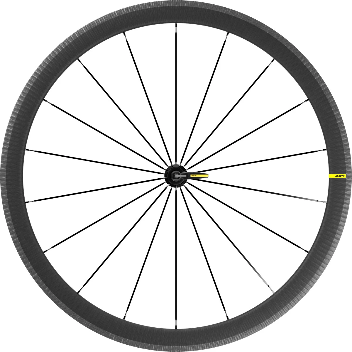 Mavic Cosmic SL 40 Carbon UST Front Wheel - QR - Black