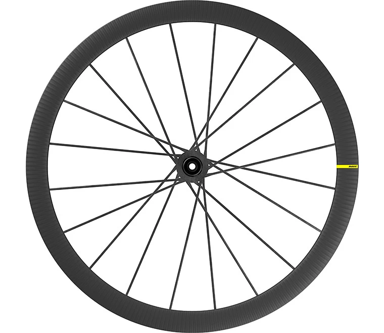 Mavic Cosmic Ultimate T Disc Carbon Wheelset - Tubular - Centerlock - FW: 12x100/QR | RW: 12x142mm/QR - Black - Image 4
