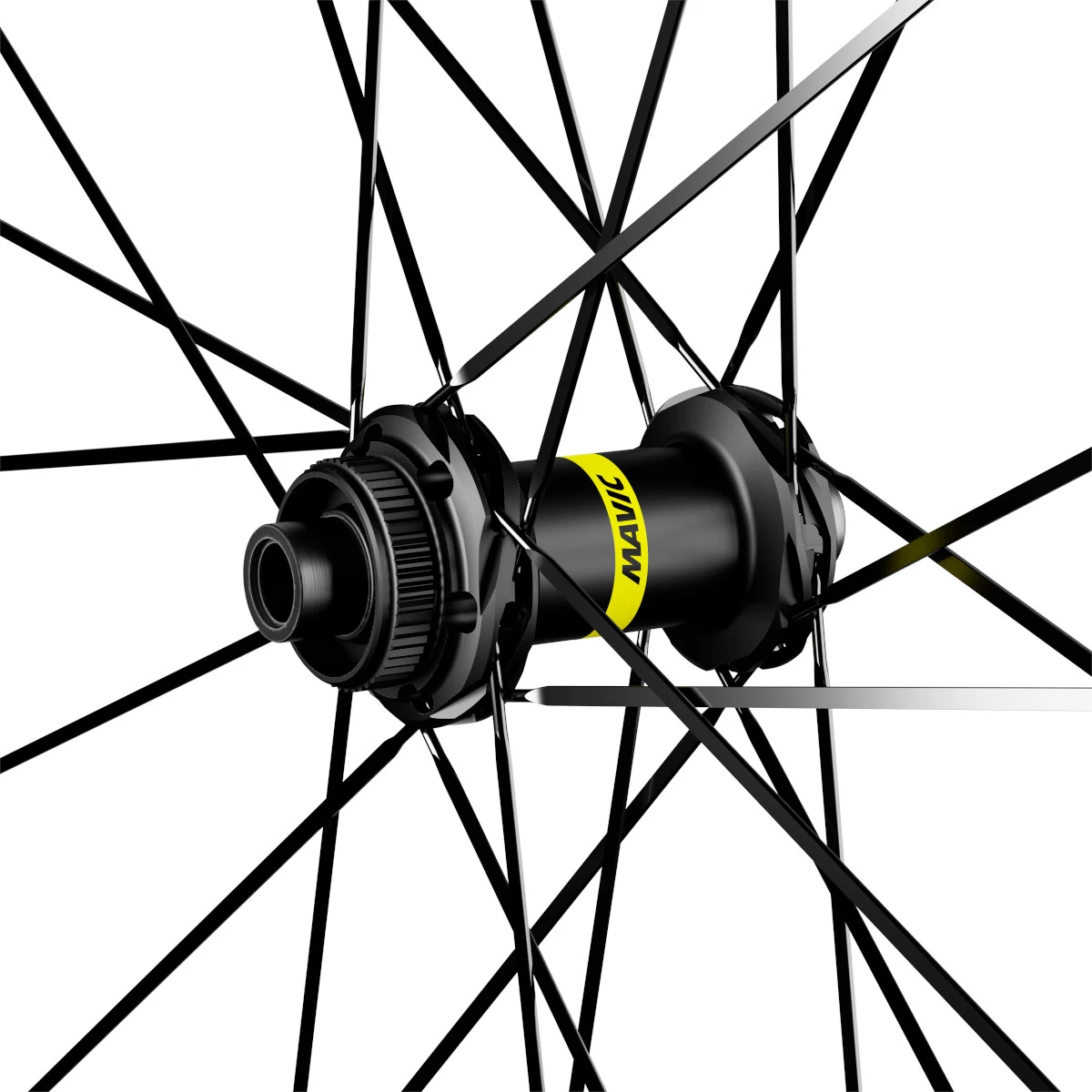 Mavic Cosmic SL 45 Disc Carbon UST Front Wheel - Centerlock - 12x100mm/QR - Black - Image 2