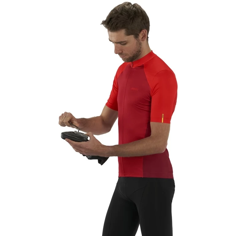 Mavic Cosmic Jersey - Haute Red - Image 3