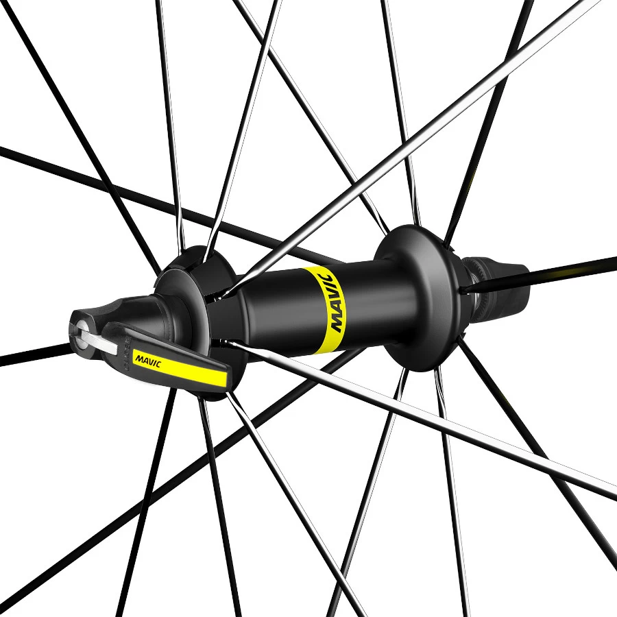 Mavic Cosmic SLR 40 UST Wheelset | Carbon | QR / QR 130 - Shimano HG - Image 3