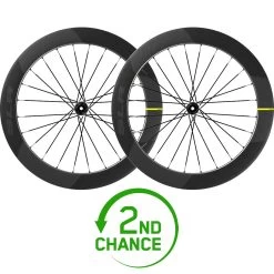 Mavic Cosmic SLR 65 Disc Carbon UST Wheelset | Centerlock | 12x100mm / 12x142mm - Shimano HG - 2nd Choice
