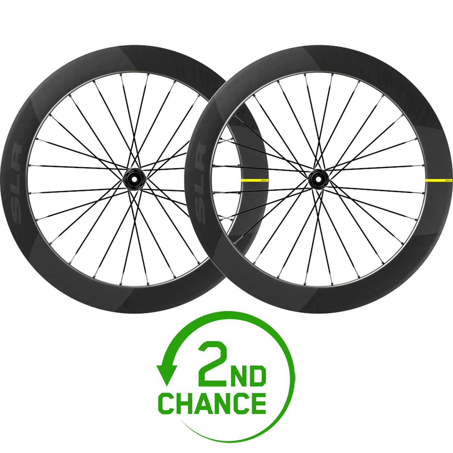 Mavic Cosmic SLR 65 Disc Carbon UST Wheelset | Centerlock | 12x100mm / 12x142mm - Shimano HG - 2nd Choice