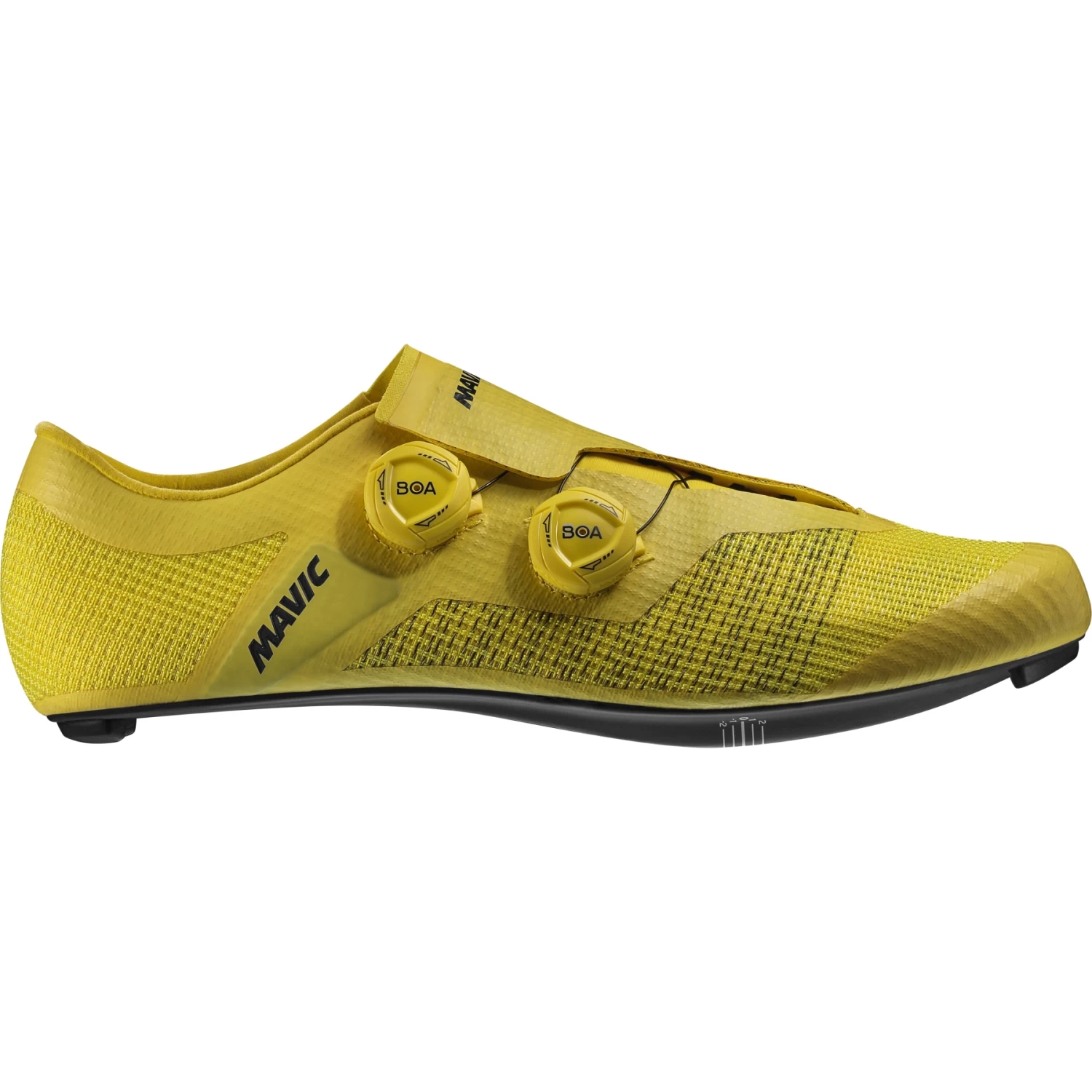 Mavic Cosmic Ultimate III Cycling Shoes - Yellow Mavic/yellow Mavic/black - 2nd Choice - Image 2