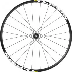 Mavic Crossride FTS-X 26 Front Wheel - 26" | Aluminum | Clincher | 6-Bolt | 15x100mm/QR - Black