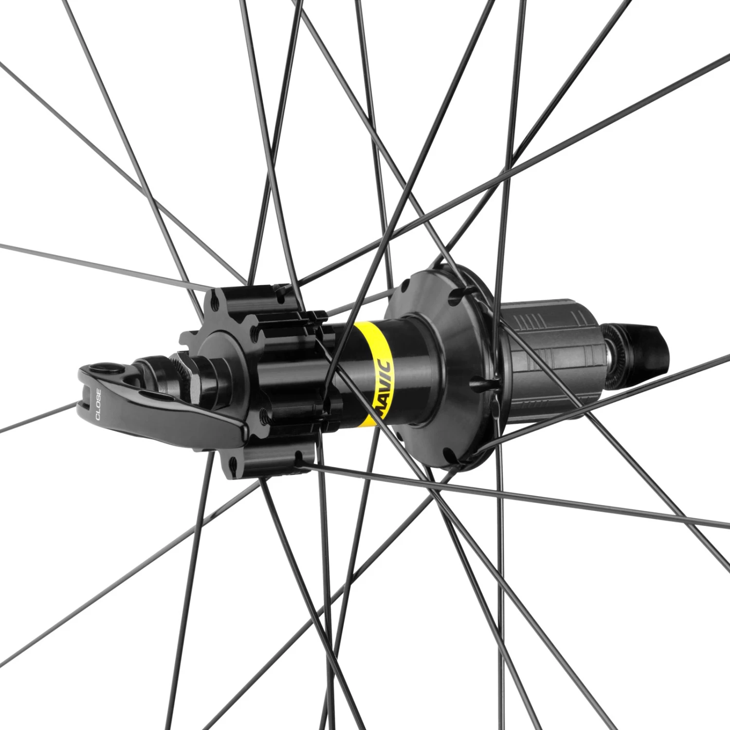 Mavic Crossride FTS-X 27.5 Rear Wheel - 27.5" | Aluminum | Clincher | 6-Bolt | QR 135 - Black - Image 2