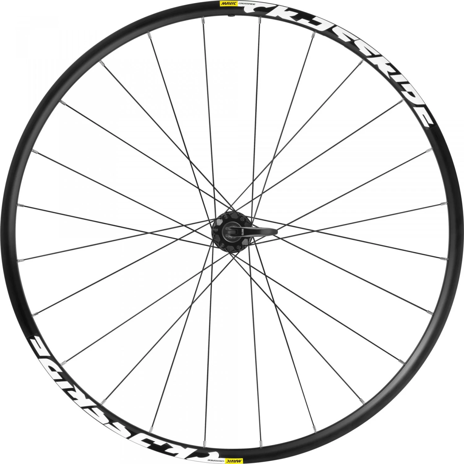 Mavic Crossride FTS-X 27.5 Rear Wheel - 27.5" | Aluminum | Clincher | 6-Bolt | QR 135 - Black