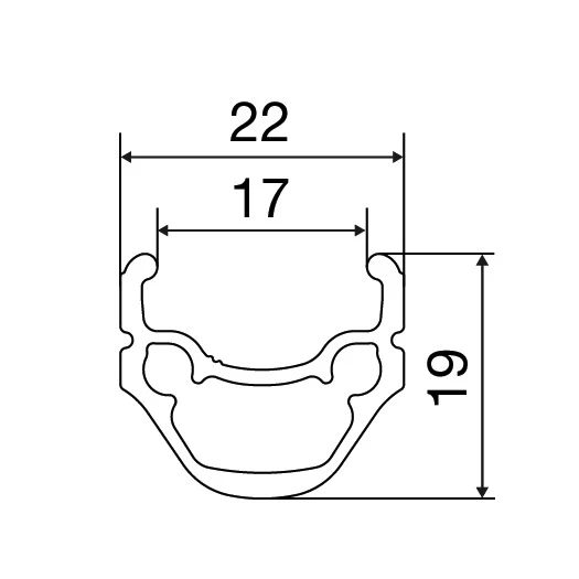 Mavic Crossride UB Front Wheel - 26" | Aluminum | Clincher | QR 100 - Black - Image 3