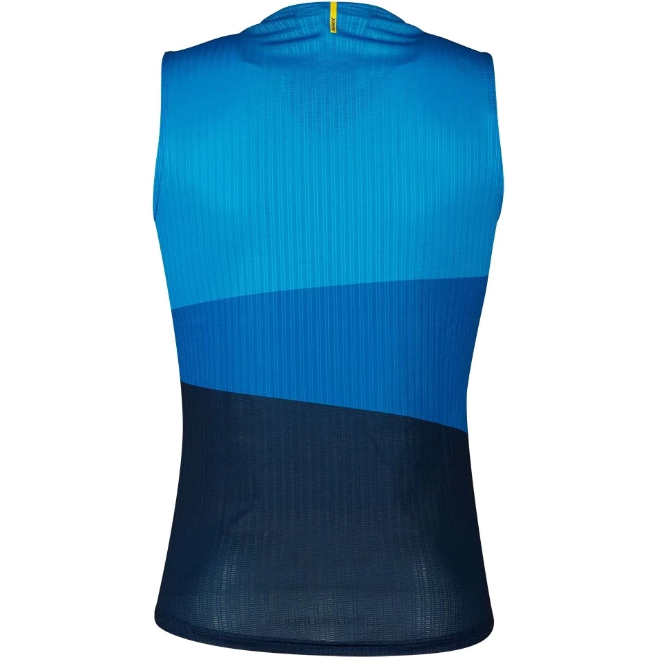 Mavic Hot Ride+ SL Graphic Sleeveless Base Layer - Classic Blue - Image 2