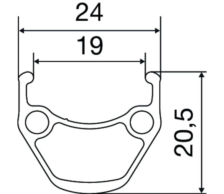 Mavic XM 119 Disc 26 Inches Rim - 32 Holes - Black - Image 2
