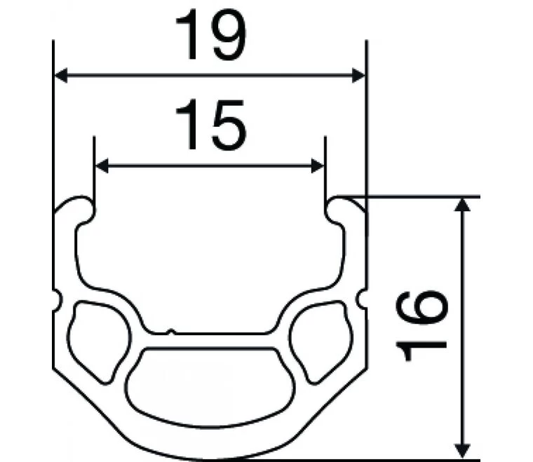 Mavic Open Elite Rim - Black - Image 2