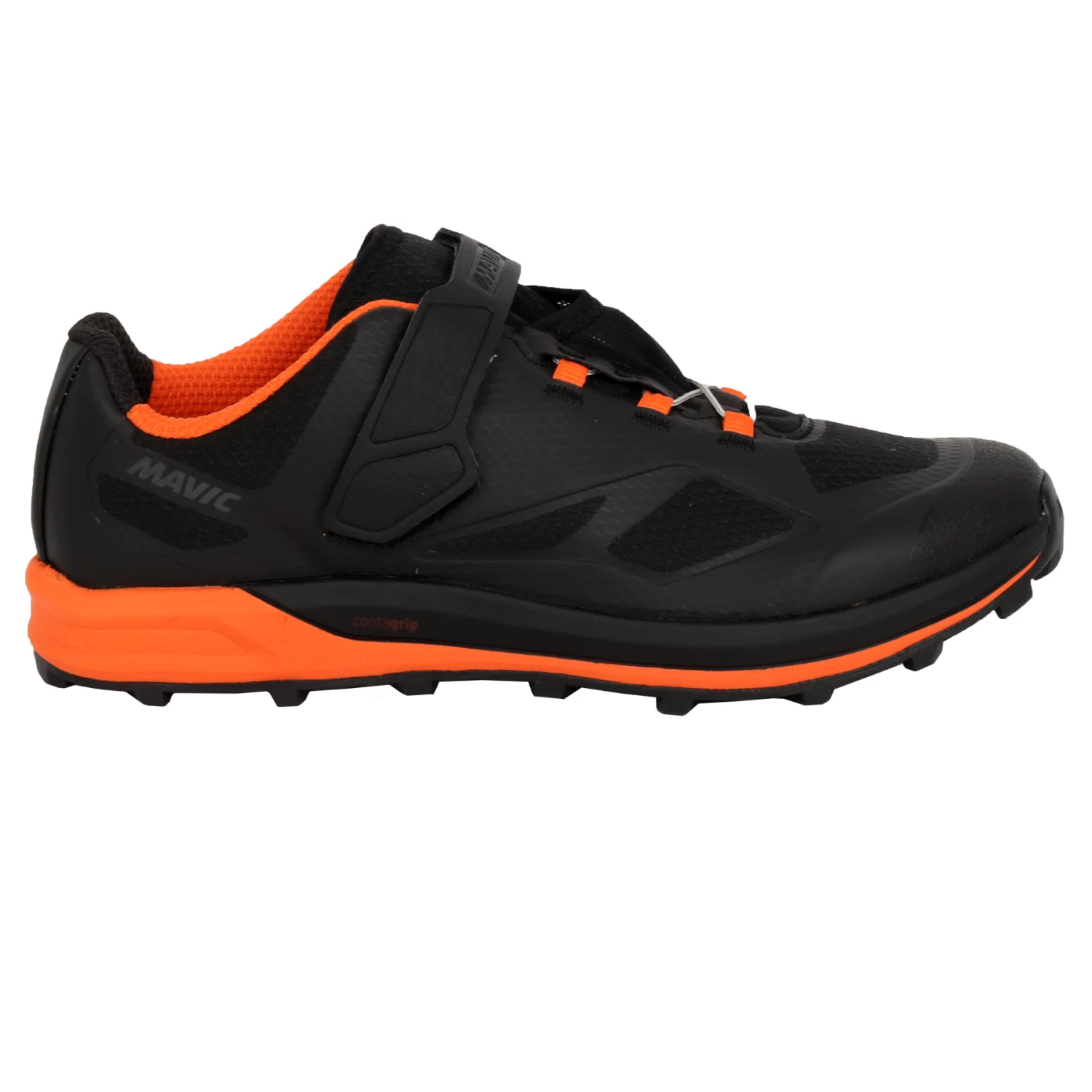 Mavic XA Elite II MTB Shoe - Black/red Orange/black - Image 2