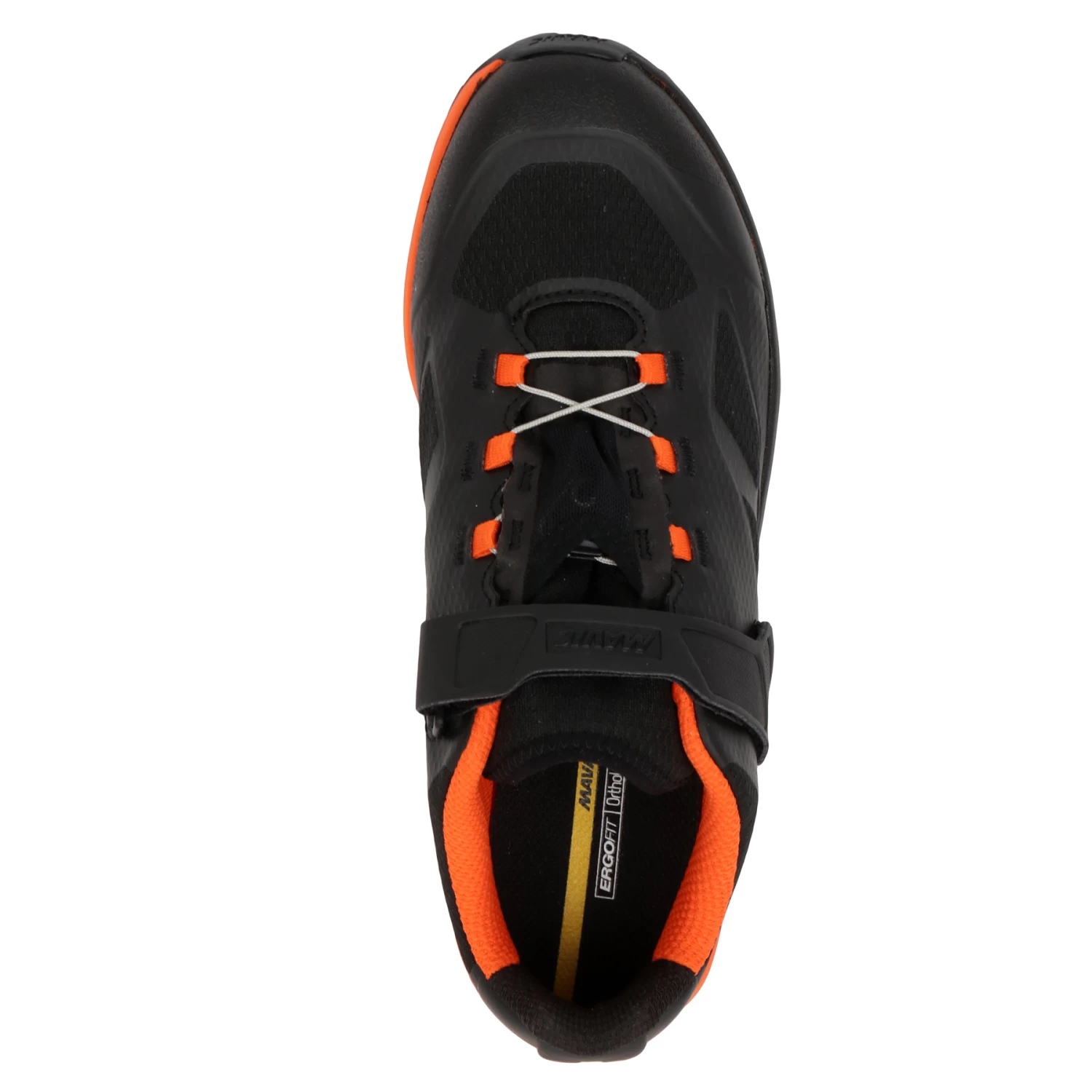 Mavic XA Elite II MTB Shoe - Black/red Orange/black - Image 3