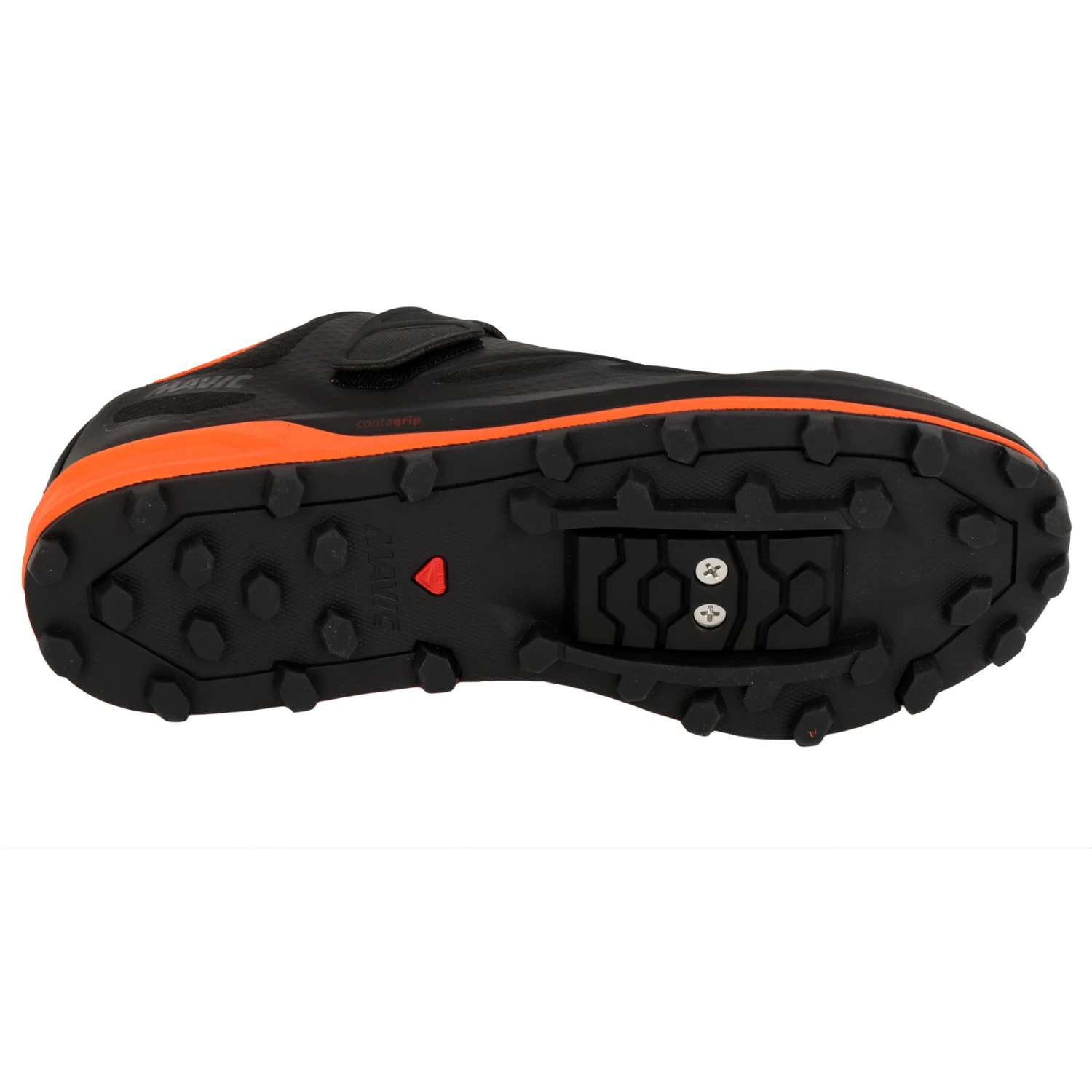 Mavic XA Elite II MTB Shoe - Black/red Orange/black - Image 4