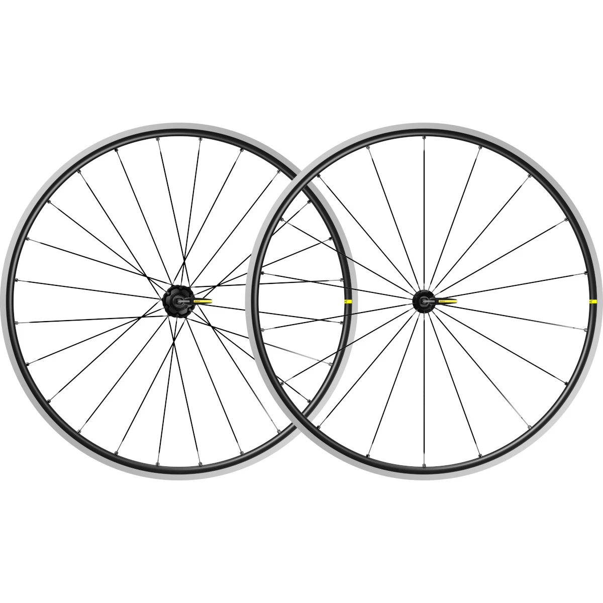 Mavic Ksyrium S Wheelset - 28" | Clincher - QR - HG